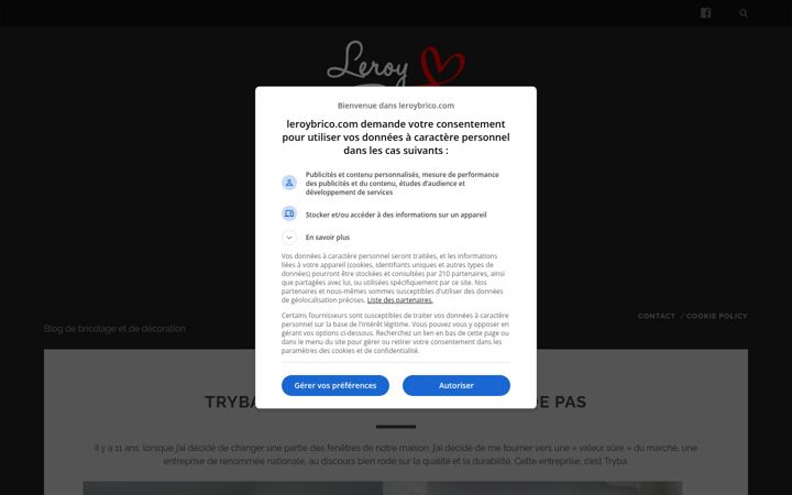 Screenshot of leroybrico.com