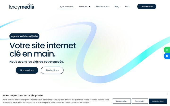 Screenshot of leroymedia.fr