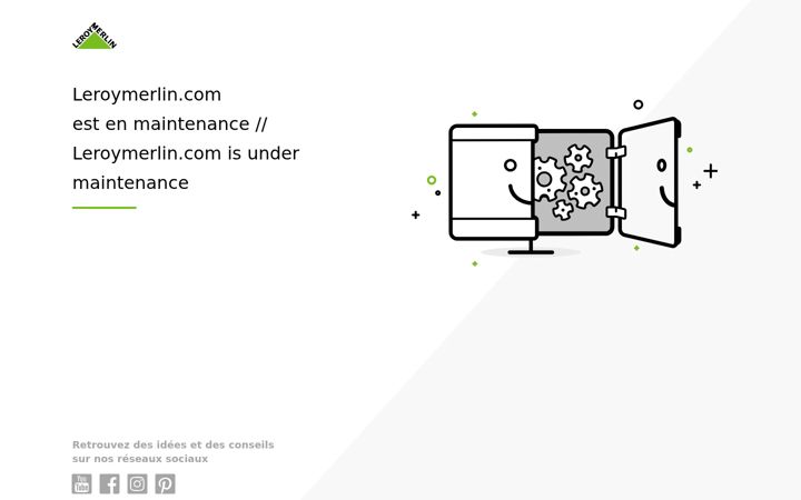 Skærmbillede af leroymerlin.com