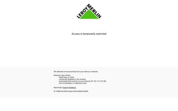 Screenshot of leroymerlin.es