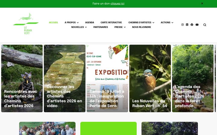Screenshot of lerubanvert.net