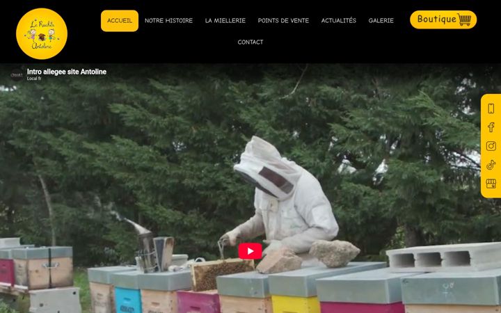 Screenshot of lerucherantoline.com