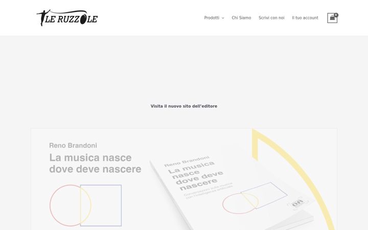 Screenshot of leruzzole.it