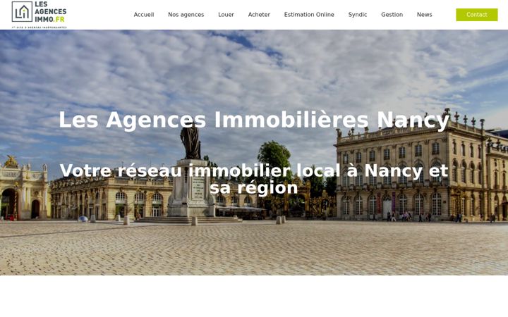 Screenshot of les-agencesimmo.fr
