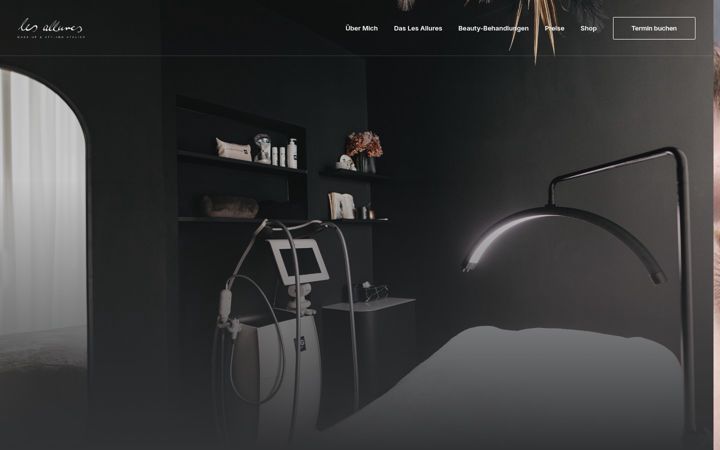 Screenshot of les-allures.de