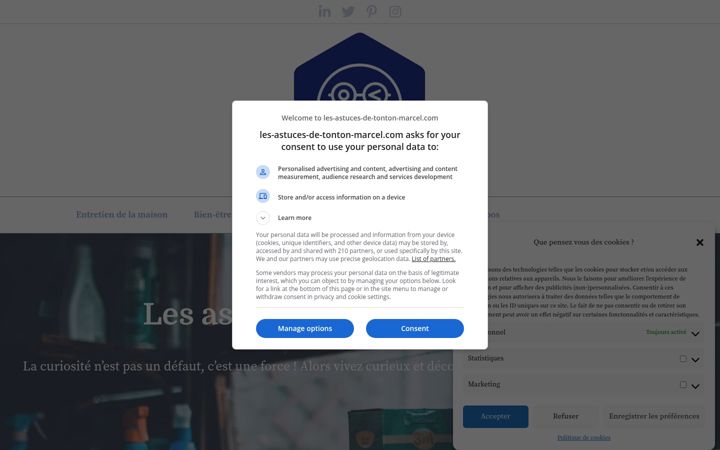 Screenshot of les-astuces-de-tonton-marcel.com