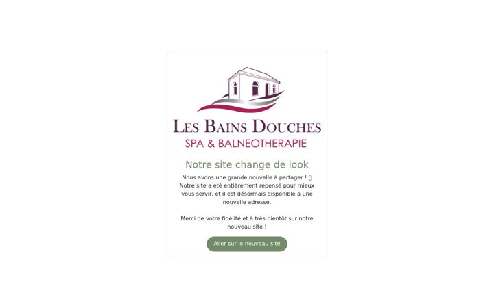 Screenshot of les-bains-douches.fr