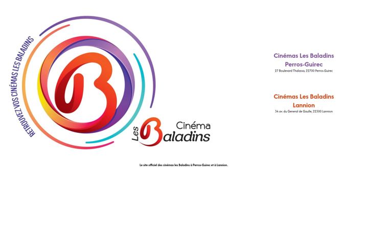 Screenshot of les-baladins.com