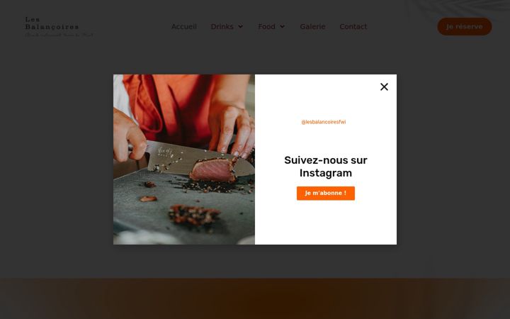 Screenshot of les-balancoires.com
