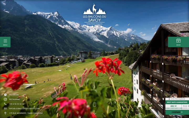 Screenshot of les-balcons-du-savoy.com