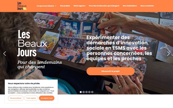 Screenshot of les-beaux-jours.fr