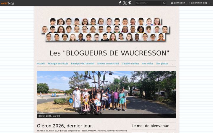 Screenshot of les-bloggers.com