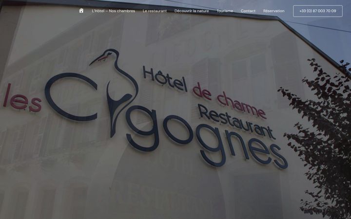 Screenshot of les-cigognes.eu