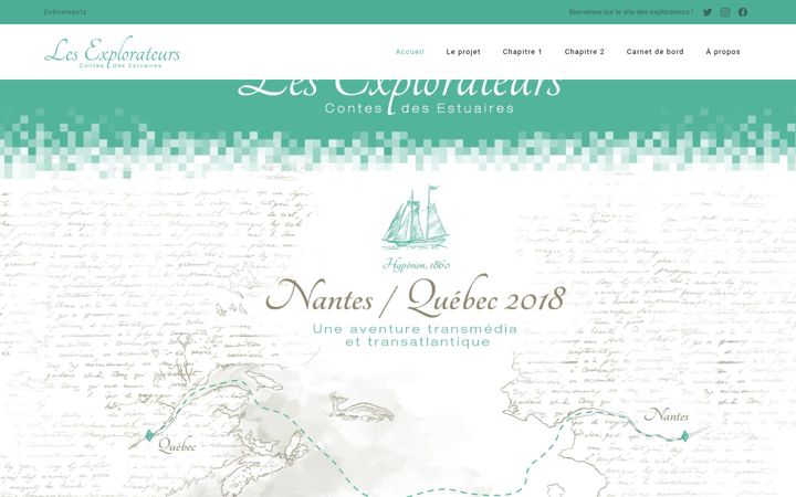 Screenshot of les-explorateurs.net