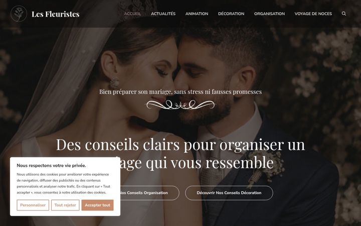 Screenshot of les-fleuristes-caen.com