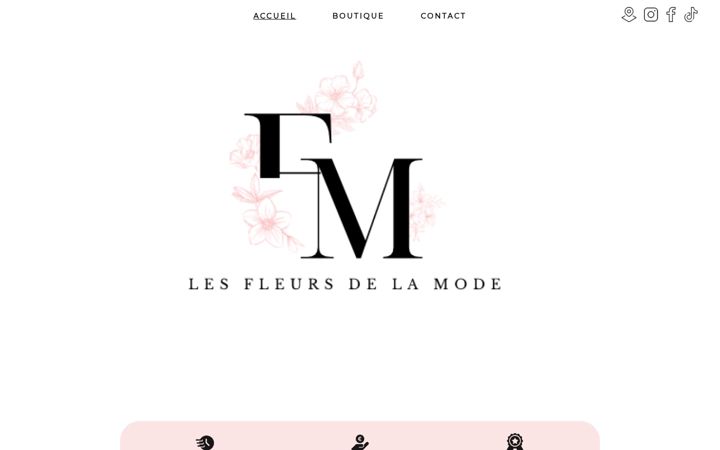 Screenshot of les-fleurs-de-la-mode.fr