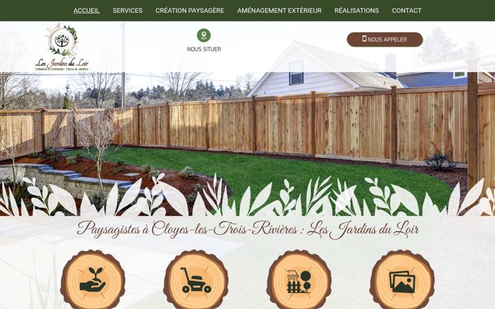 Screenshot of les-jardins-du-loir.fr