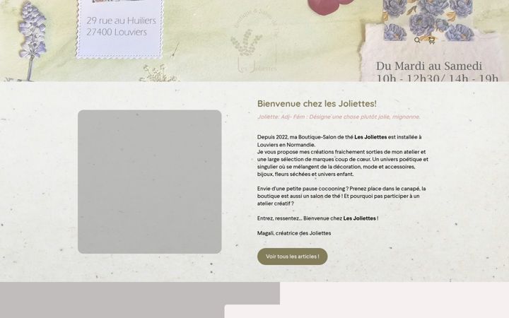 Skjermbilde av les-joliettes.square.site