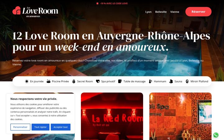 Screenshot of les-love-room.com