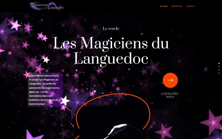 Snímek obrazovky les-magiciens-du-languedoc.fr