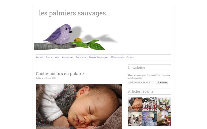 Screenshot of les-palmiers-sauvages.com
