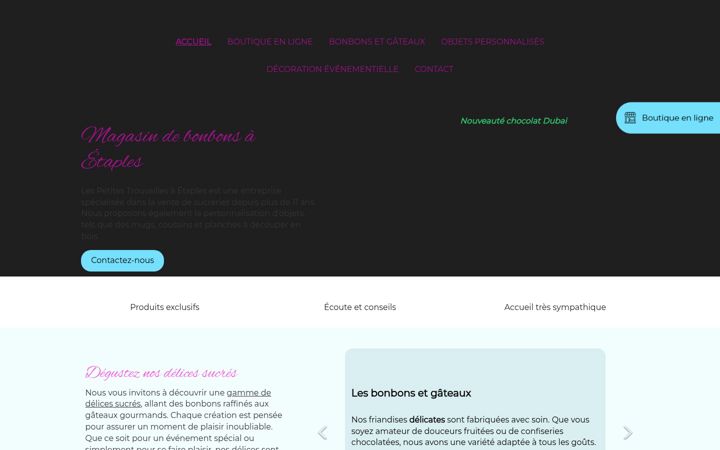 Screenshot of les-petites-trouvailles.fr