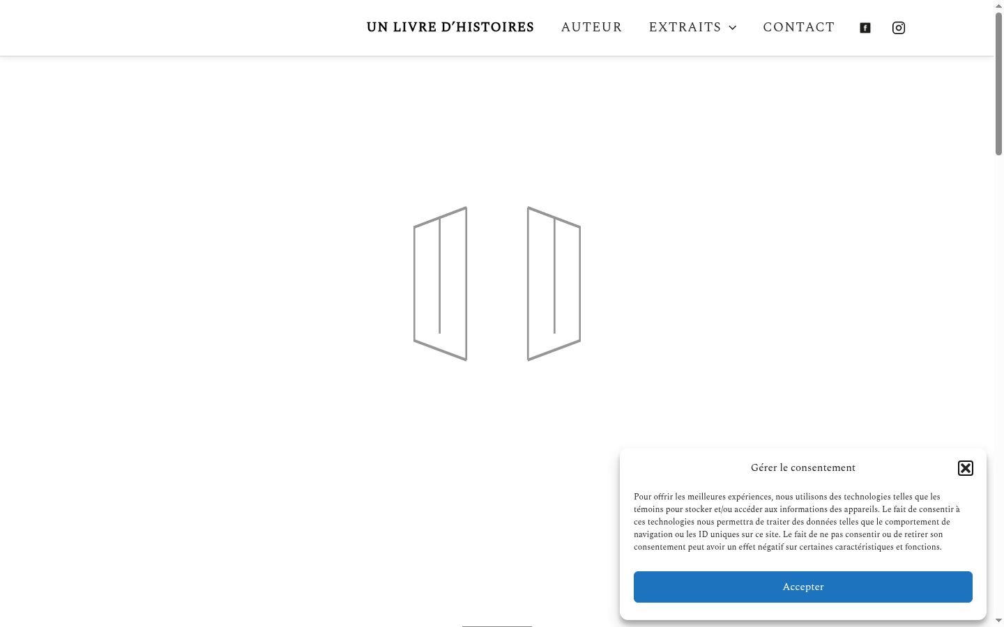 Screenshot des Einwilligungsbanners vor jeglicher Interaktion
