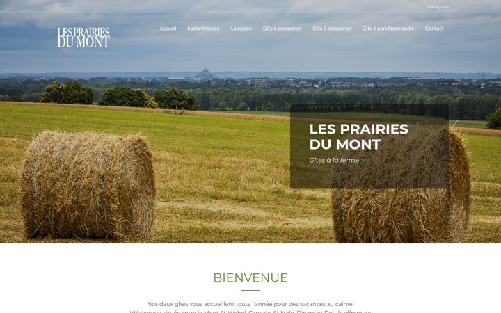Screenshot of les-prairies-du-mont.fr