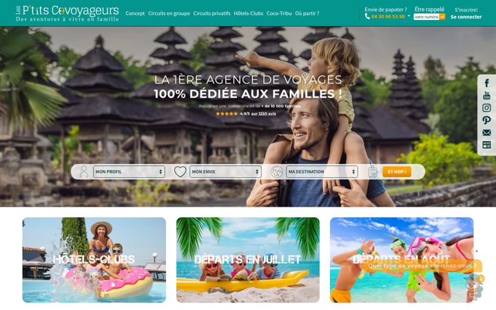 Screenshot of les-ptits-covoyageurs.com
