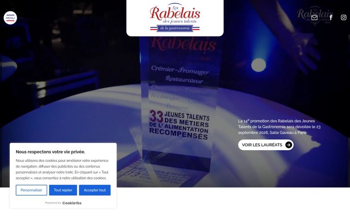 Screenshot of les-rabelais-des-jeunes-talents.fr