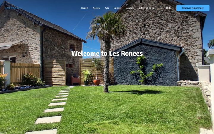 Screenshot of les-ronces.fr