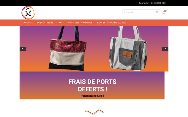 Screenshot of les-sacs-de-menozzia.fr