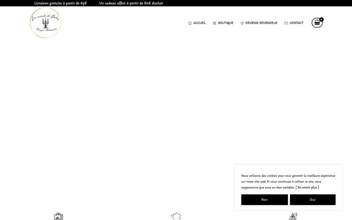 Screenshot of les-secrets-de-galou.com