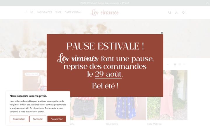 Screenshot of les-simones.fr