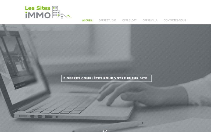 Screenshot of les-sites-immo.fr