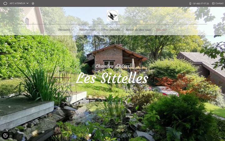 Screenshot of les-sittelles.be