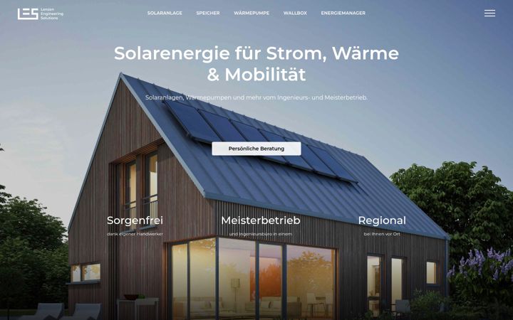 Screenshot of les-solar.com