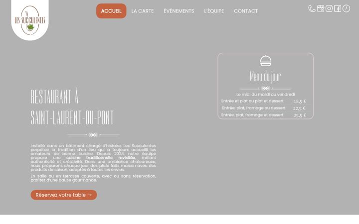 Screenshot of les-succulentes.fr
