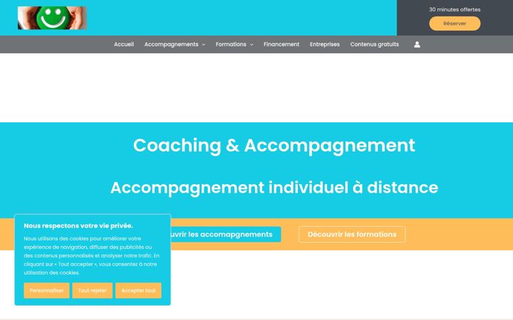 Screenshot of les-talents-emergents.com