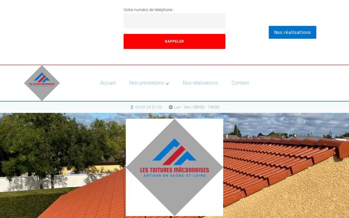 Screenshot of les-toitures-maconnaises.fr