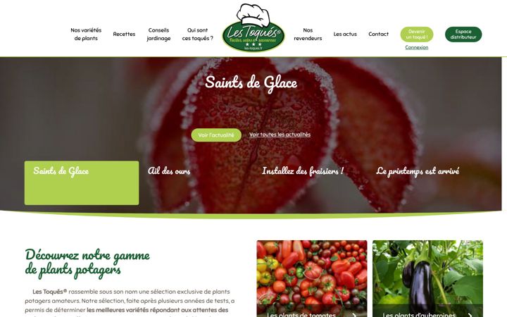 Screenshot of les-toques.fr