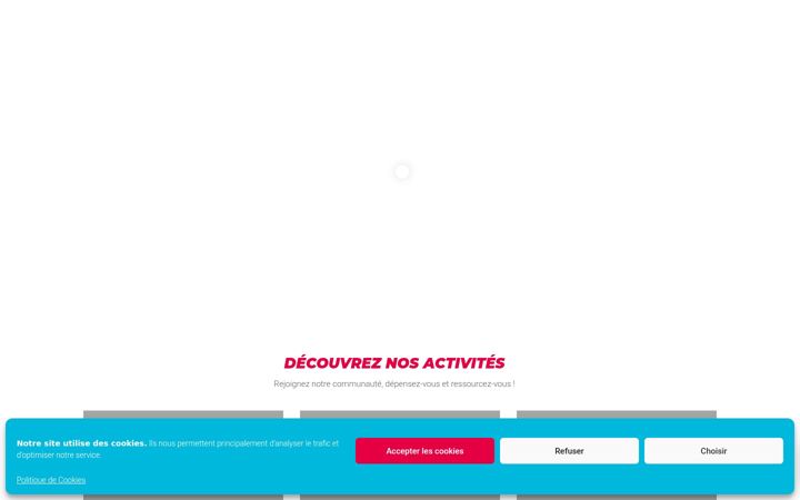 Screenshot of les-tritons.com