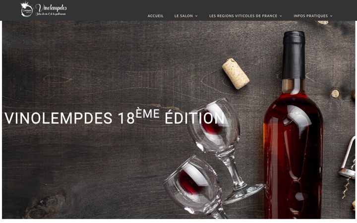 Screenshot of les-vingt-du-vin.fr