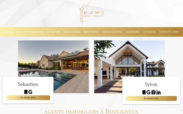 Screenshot of les2s-immo.fr