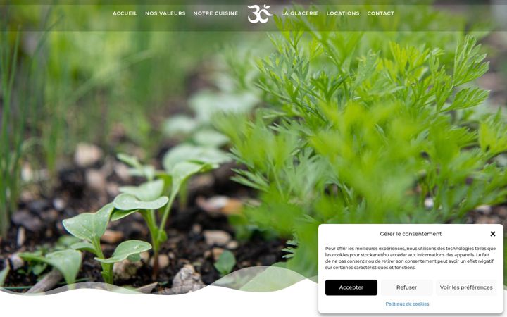 Screenshot of les3chemins.com