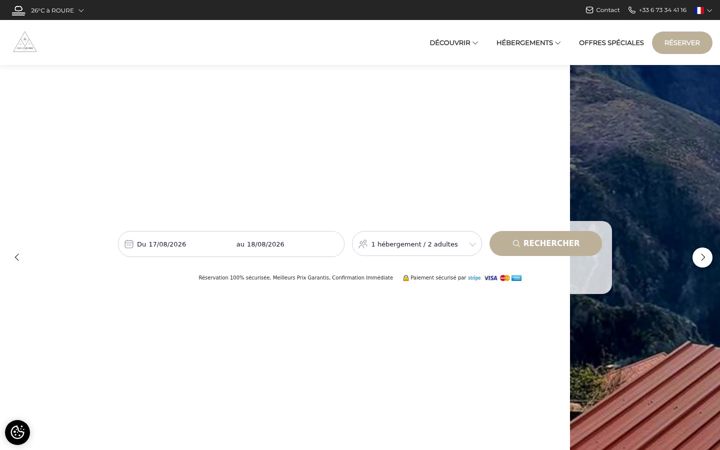 Screenshot of les3flocons.fr