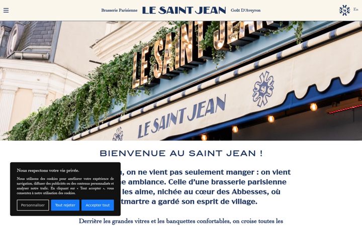 Screenshot of lesaintjeanmontmartre.com