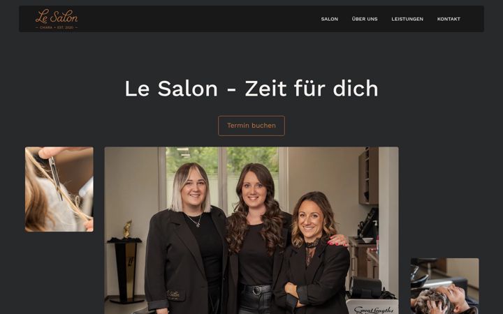 Screenshot of lesalon-chiara.at