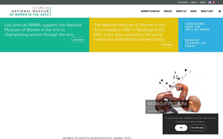 Screenshot of lesamisdunmwa.fr