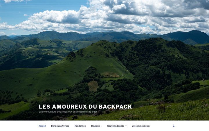 Screenshot of lesamoureuxdubackpack.com